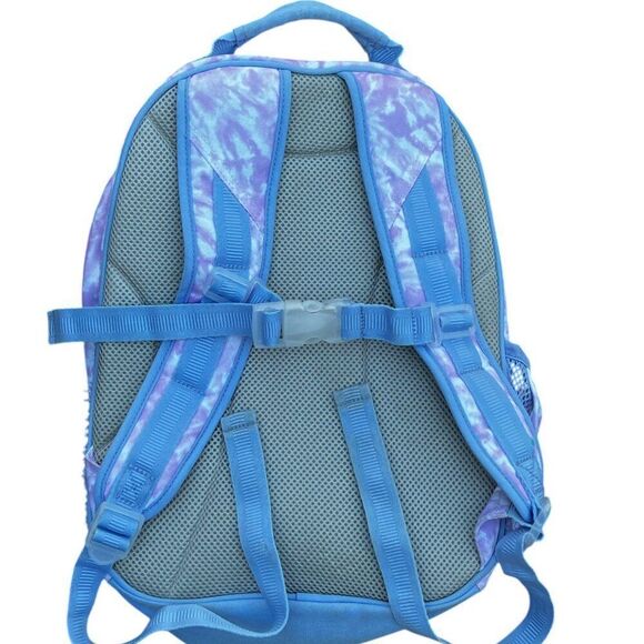 Pottery Barn Kids Mackenzie Lavender Heart Tie-Dye Large Backpack - Picture 4 of 6